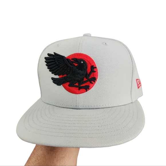 ‼️SOLD‼️ New Era X Clink Room 7 1/2 Yatagarasu by Clinker Austin 59Fifty Rare - Picture 8 of 9